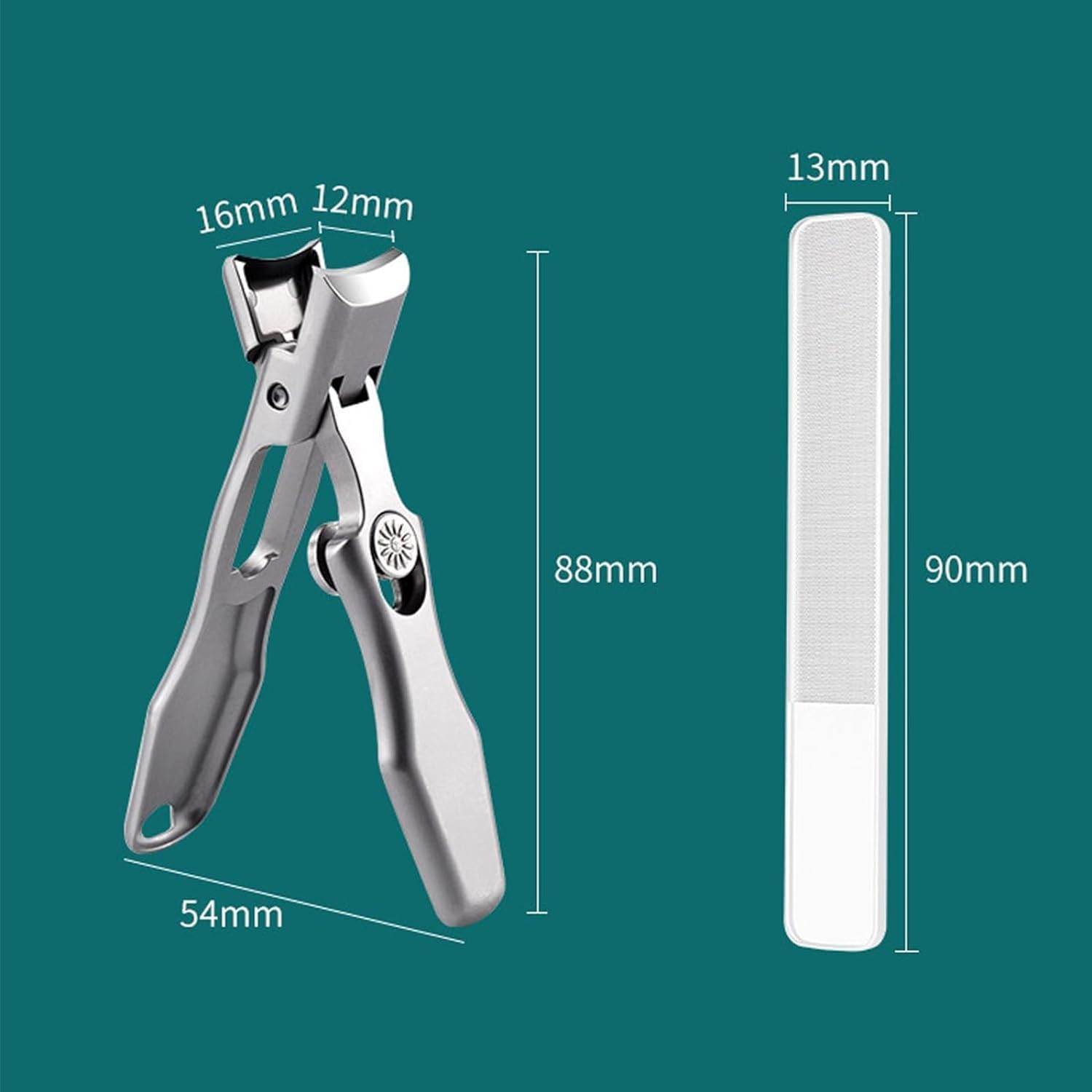 Ynyjzz MightyClip storage box keeps clippers tidy and ready for travel.