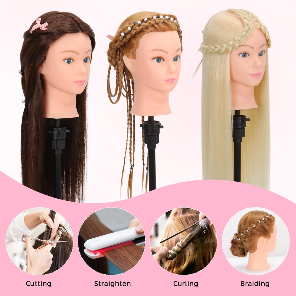 YODIDI mannequin head has no smell for comfortable salon practice