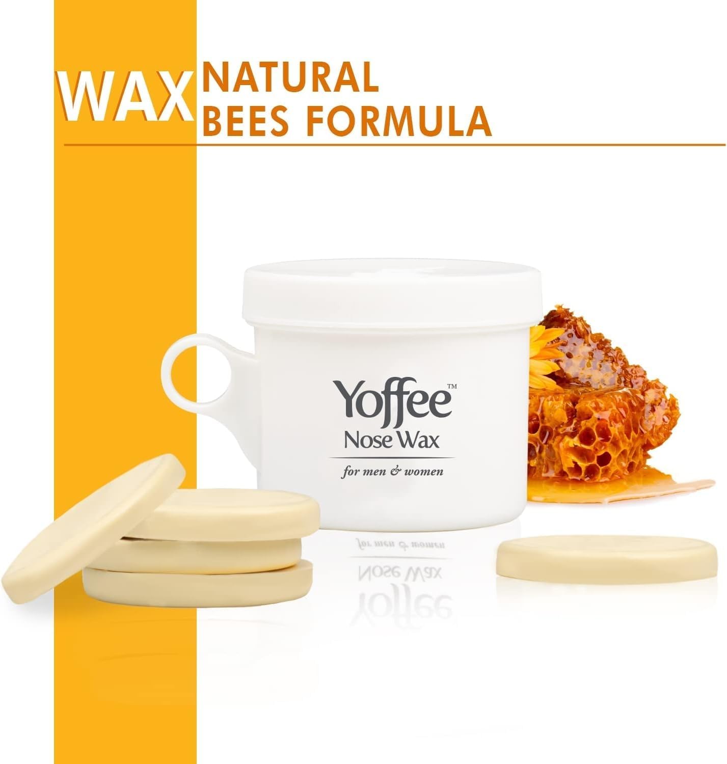 Yoffee complete wax kit contents show ten reusable sticks