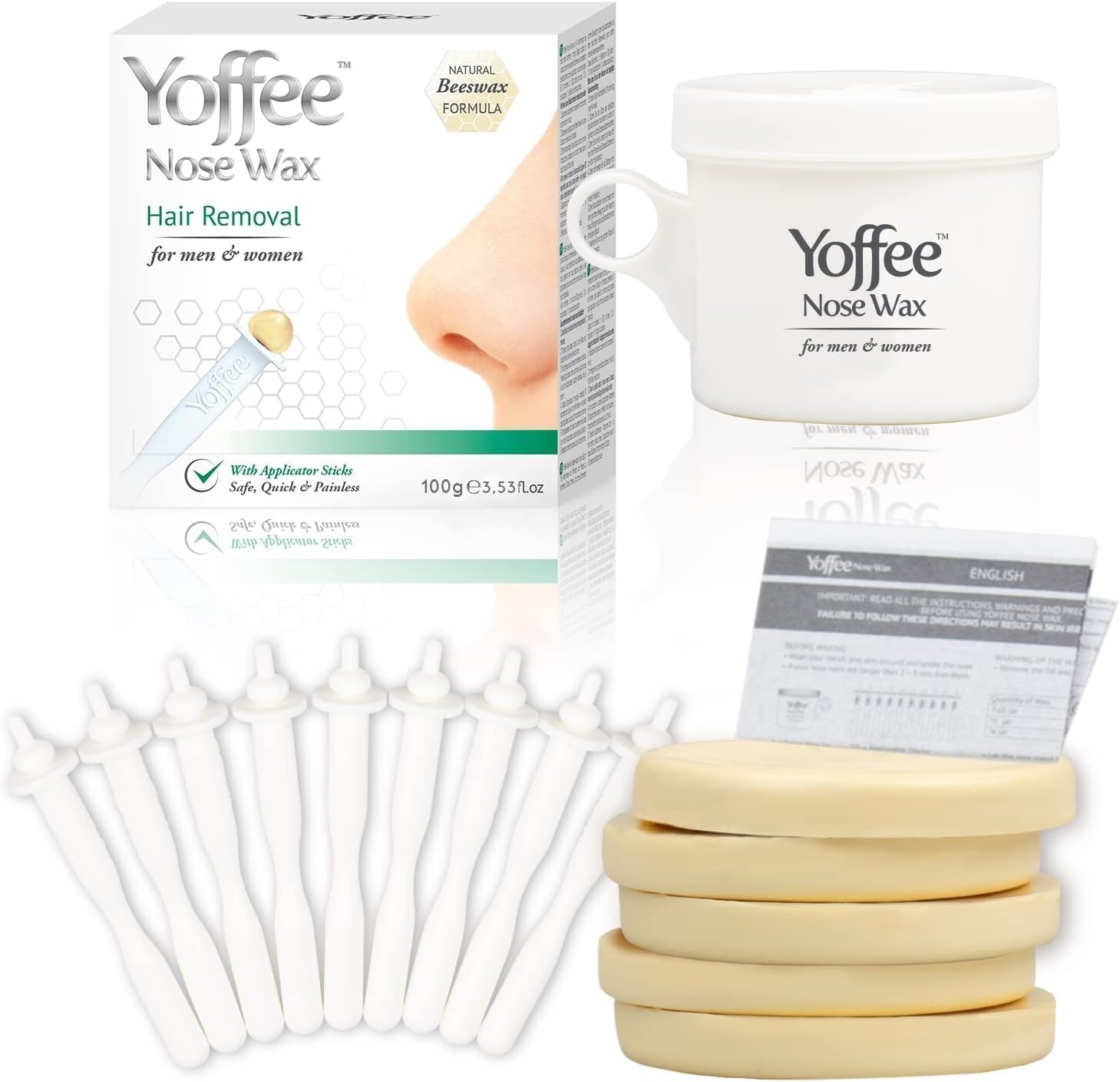 Yoffee instruction guide helps quick, painless at-home waxing