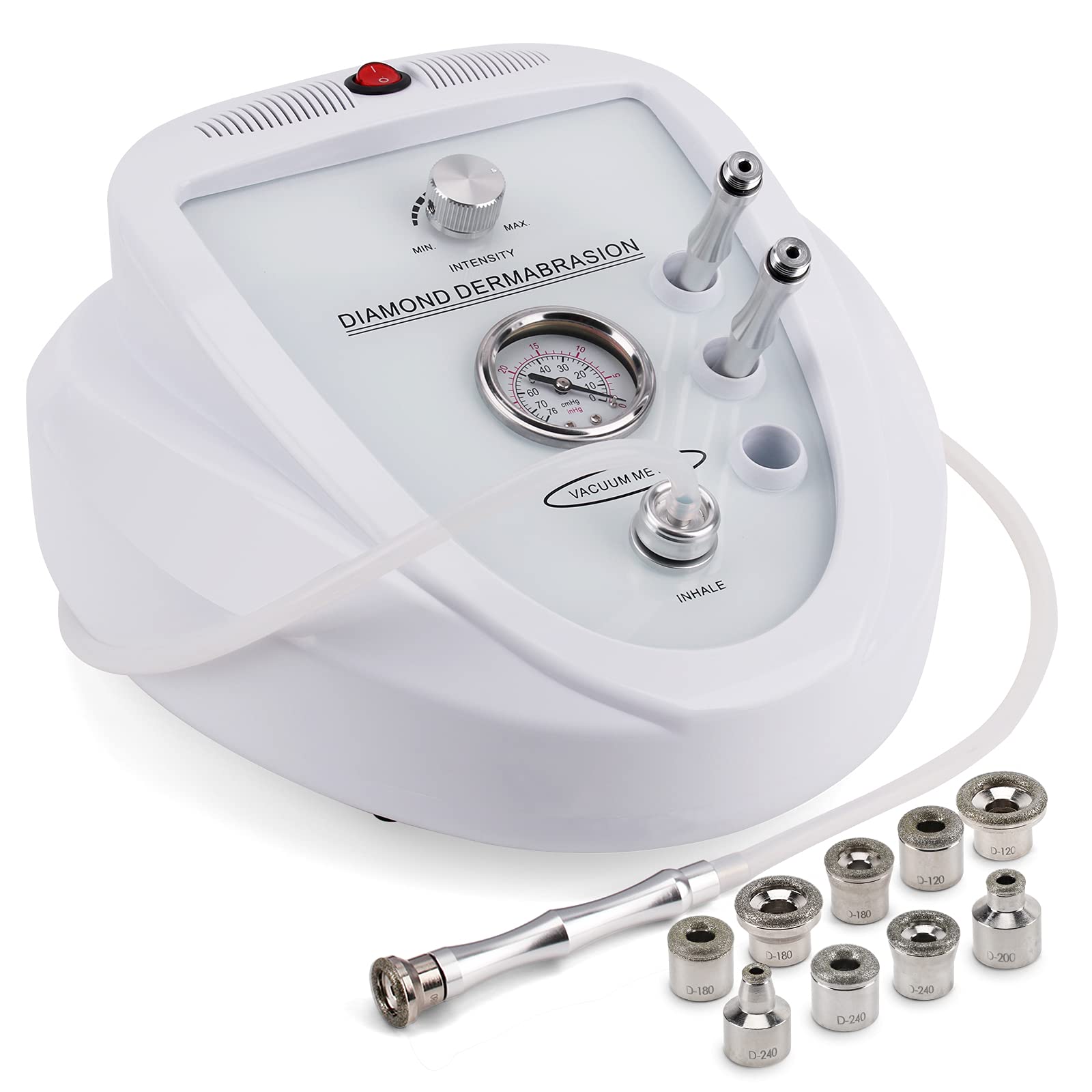 Yofuly diamond dermabrasion machine front view for at-home exfoliation and skin rejuvenation