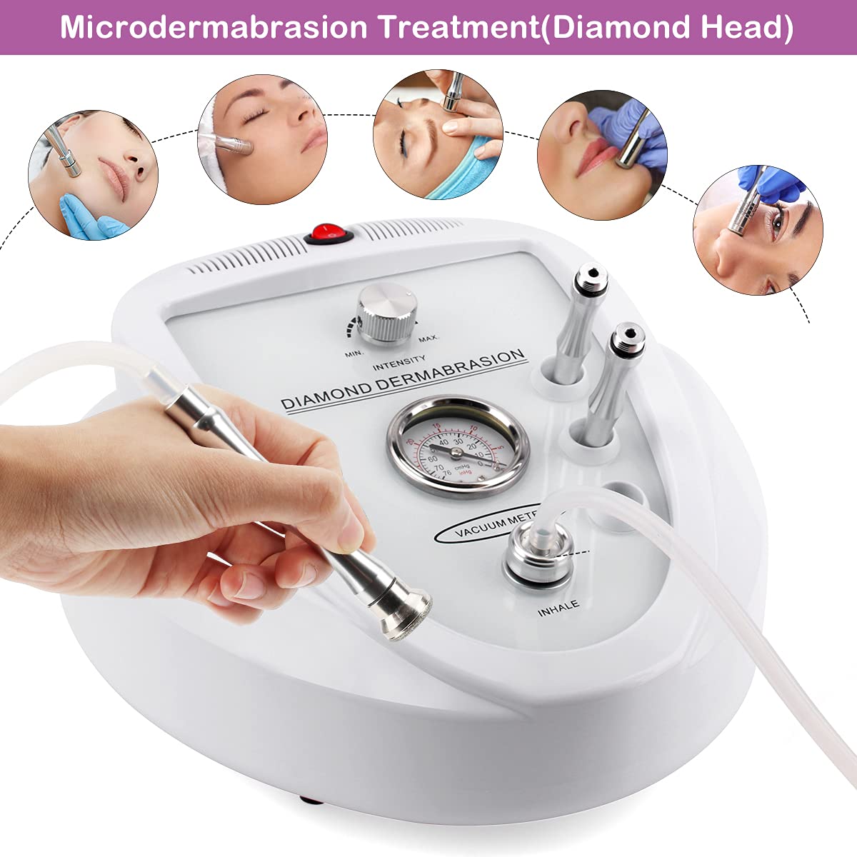 Yofuly diamond tips assortment for various skin thickness and areas