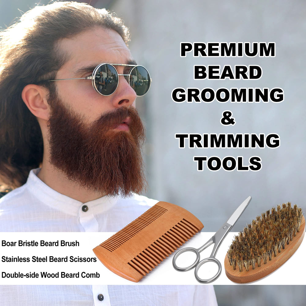 YogerYou beard balm helps softness and light control