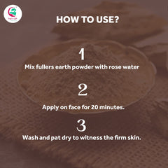 Yogi's Gift Fuller's Earth clay face pack ready to brighten skin