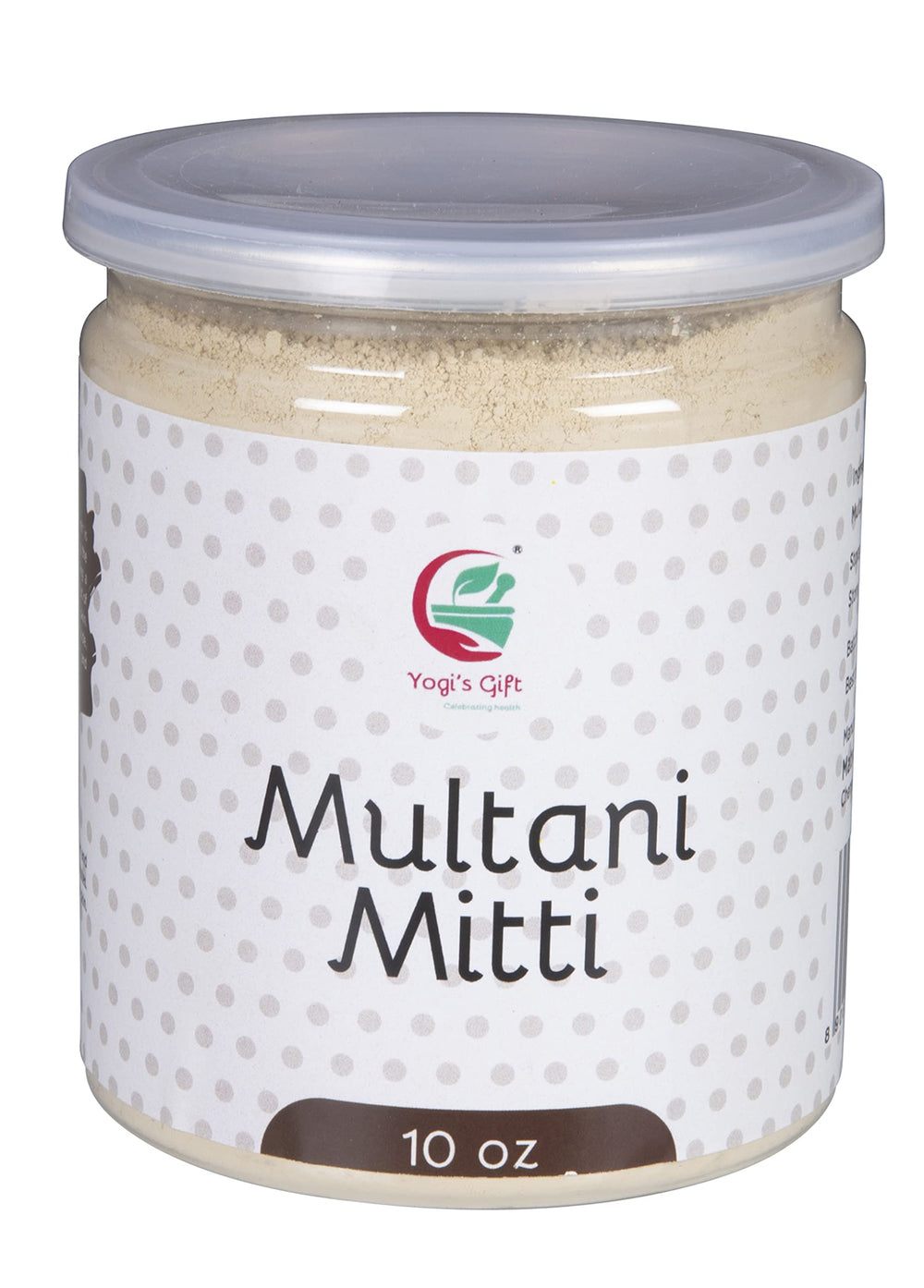 Yogi's Gift Multani Mitti powder packaging for easy at-home use