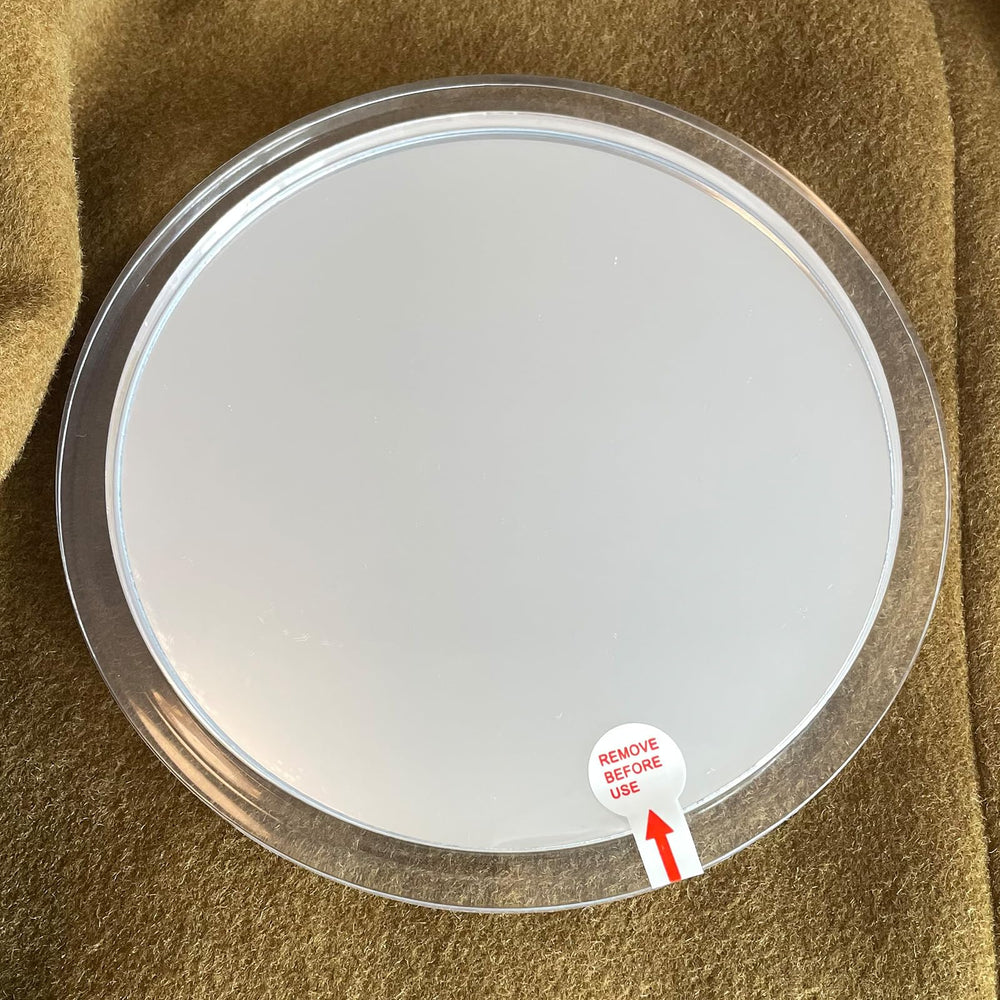 YoHumk anti fog coating keeps the mirror clear during hot showers