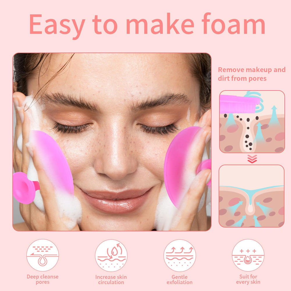 Yoizyfree 2-in-1 lip brush tool for exfoliating and plumping sensations.