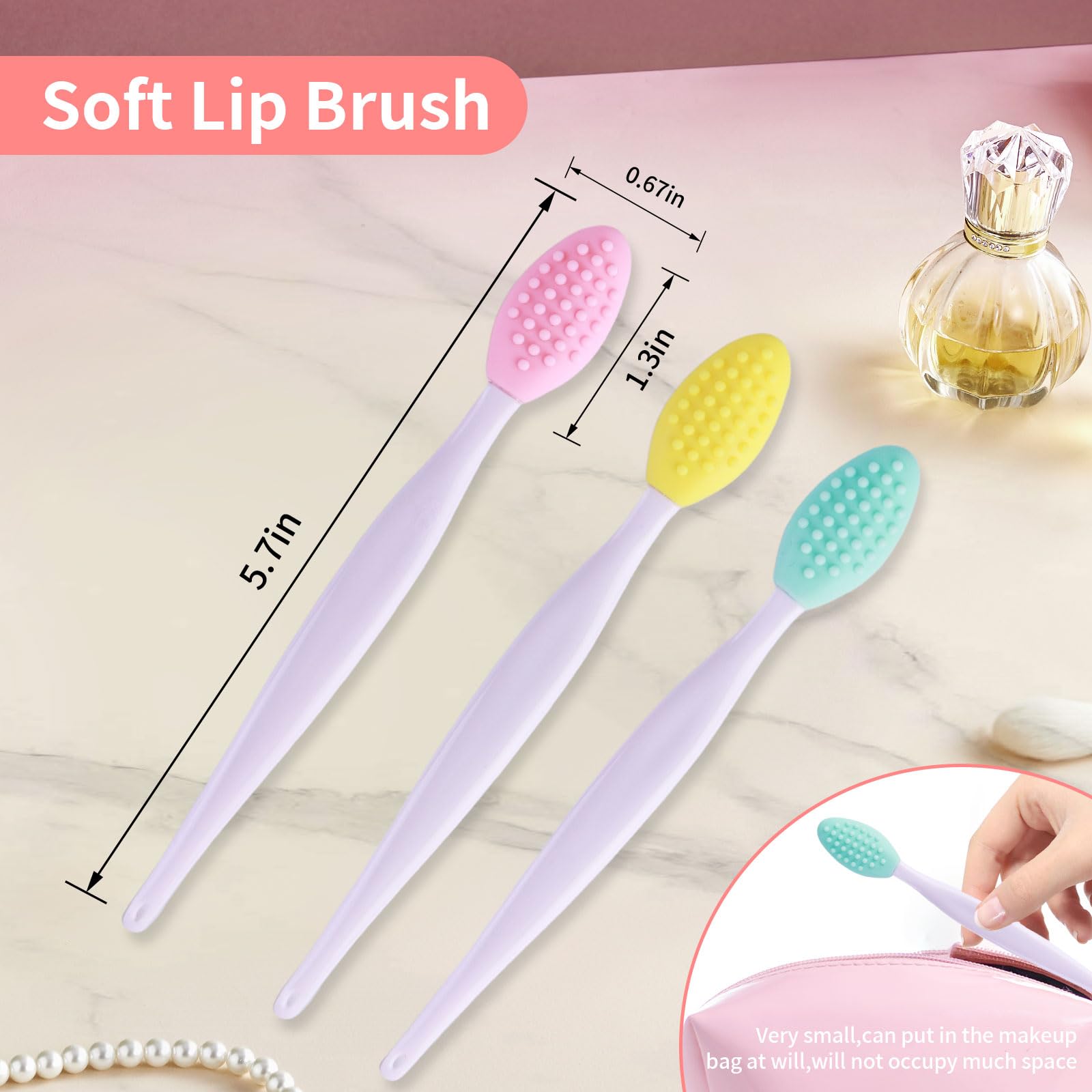 Yoizyfree exfoliating brush set includes two face scrubbers for daily cleansing.