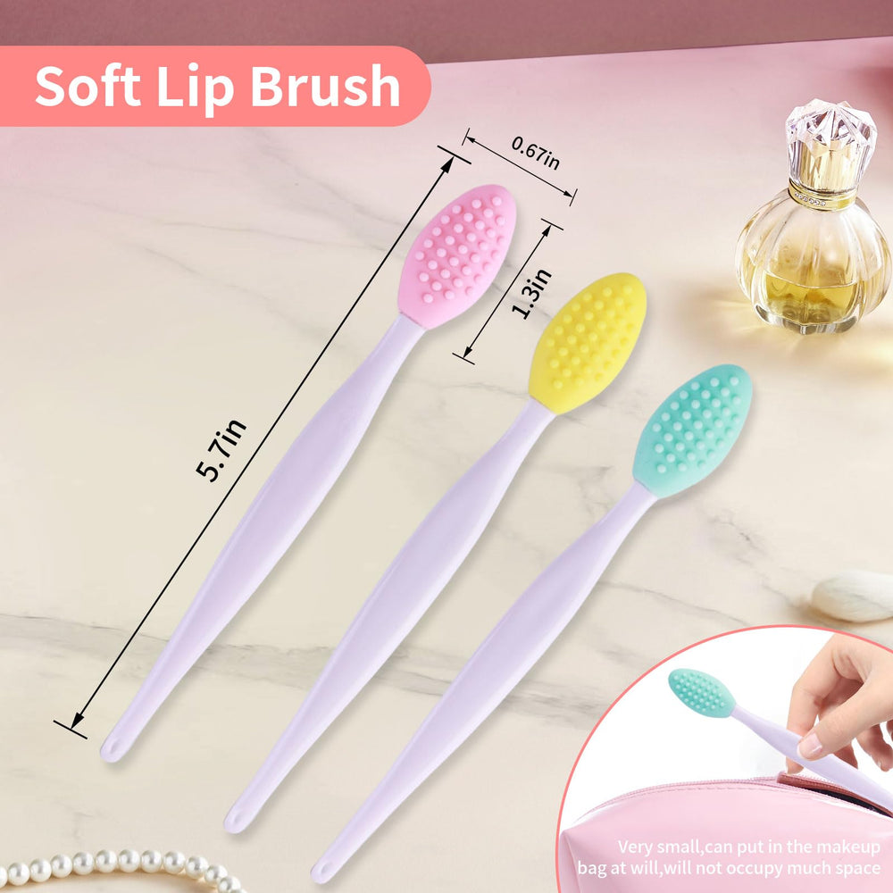 Yoizyfree exfoliating brush set includes two face scrubbers for daily cleansing.