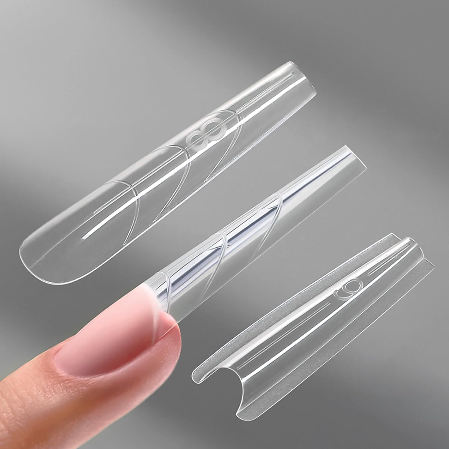 YOKE FELLOW packaging contains 240 pieces for versatile coffin-nail extensions.