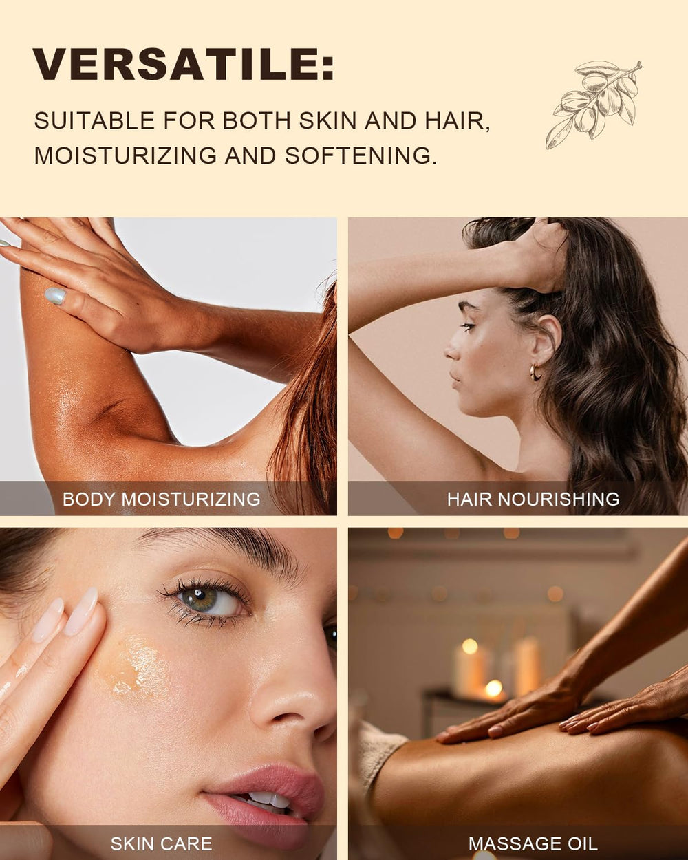 Yoken Argan Oil nails and cuticles moisturized.
