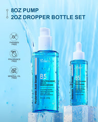 Yoken hyaluronic serum vitamin B5 detail suggests enhanced skin comfort.