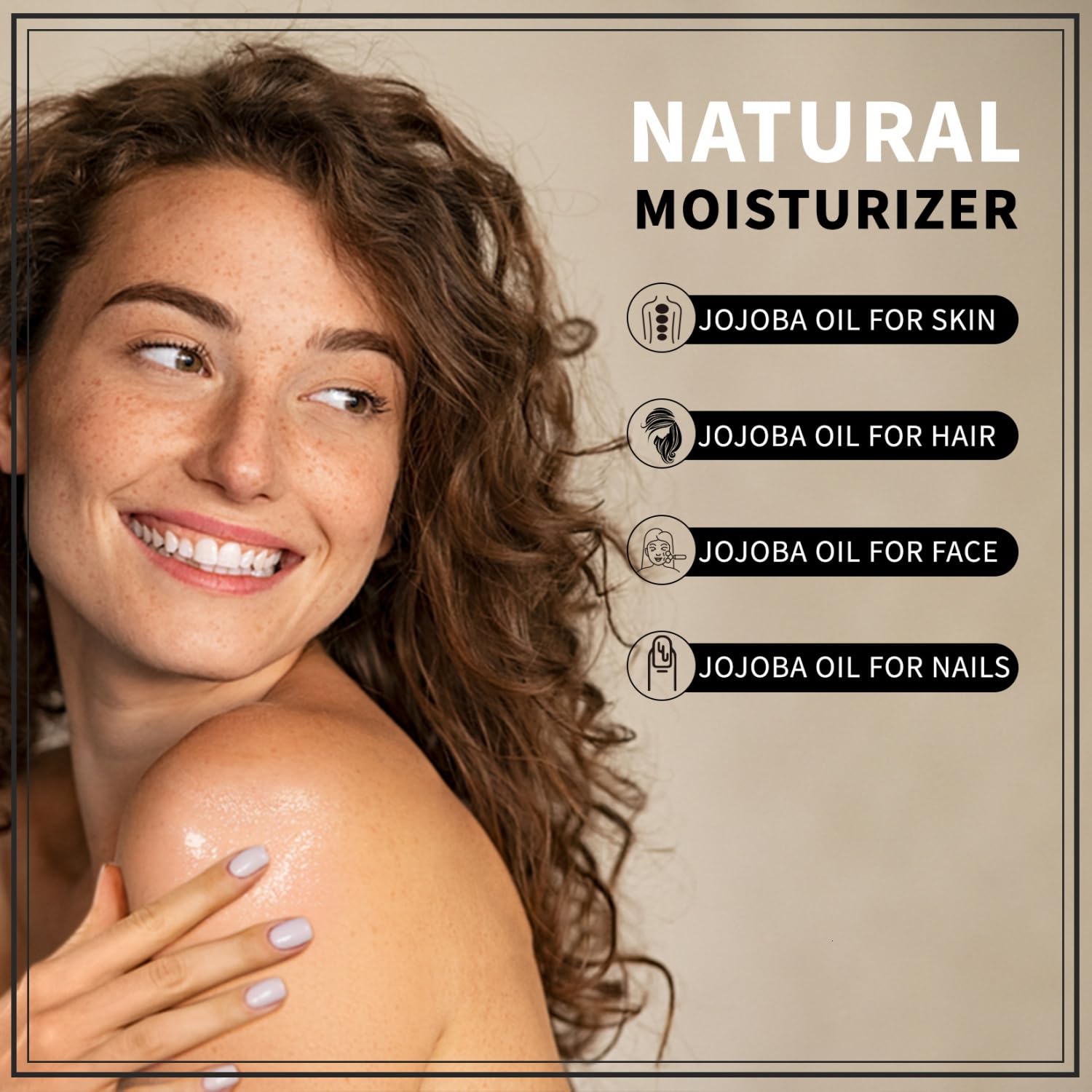 Yoken Jojoba Oil in BPA-free amber bottle aids storage and purity.