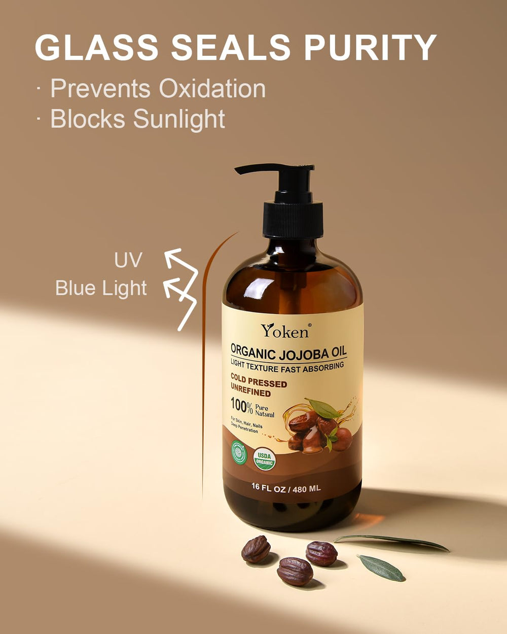 Yoken Jojoba Oil is a single-ingredient option for clean skincare.