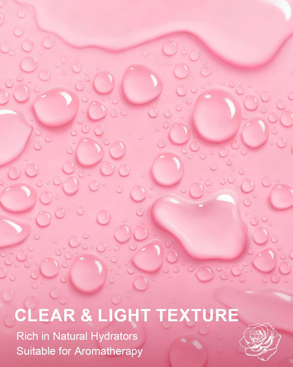 Yoken Rose Water spray on hair for a light refreshing touch between washes.