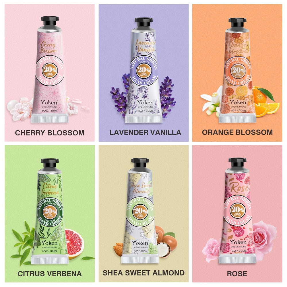 Yoken Shea Almond hand cream rich butter blend for lasting softness