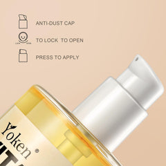 Yoken 8 oz bottle ready for daily skin and body care routine.