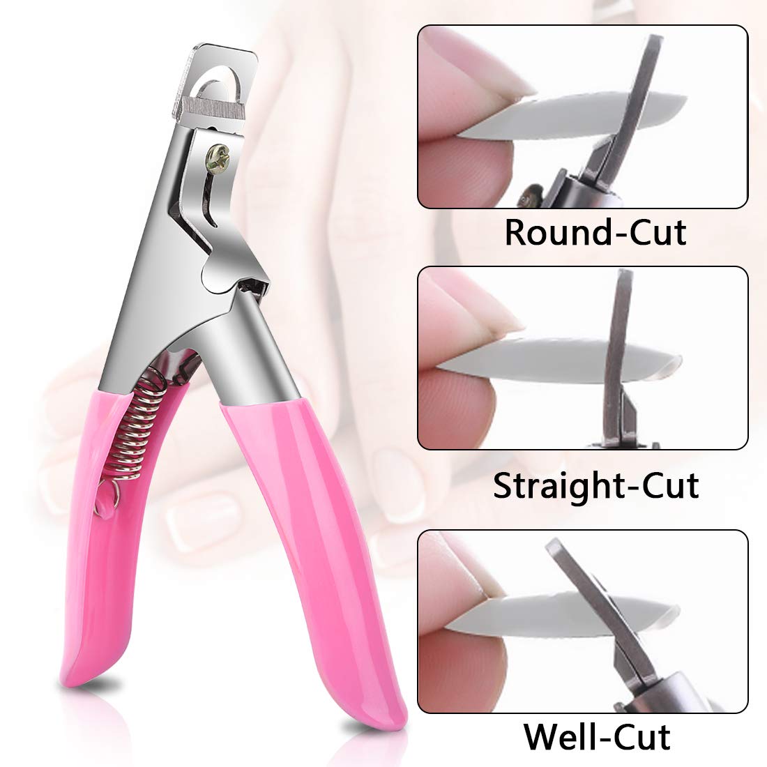Yokilly numbered sizes nail tips set for quick size matching
