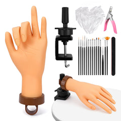 Yokilly Practice Hand soft-touch texture simulates real skin for comfortable practice.