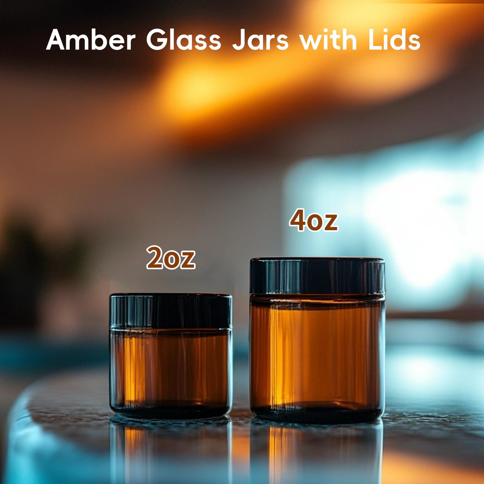 Yokodaza amber jars arrive protected in EPE foam packaging.