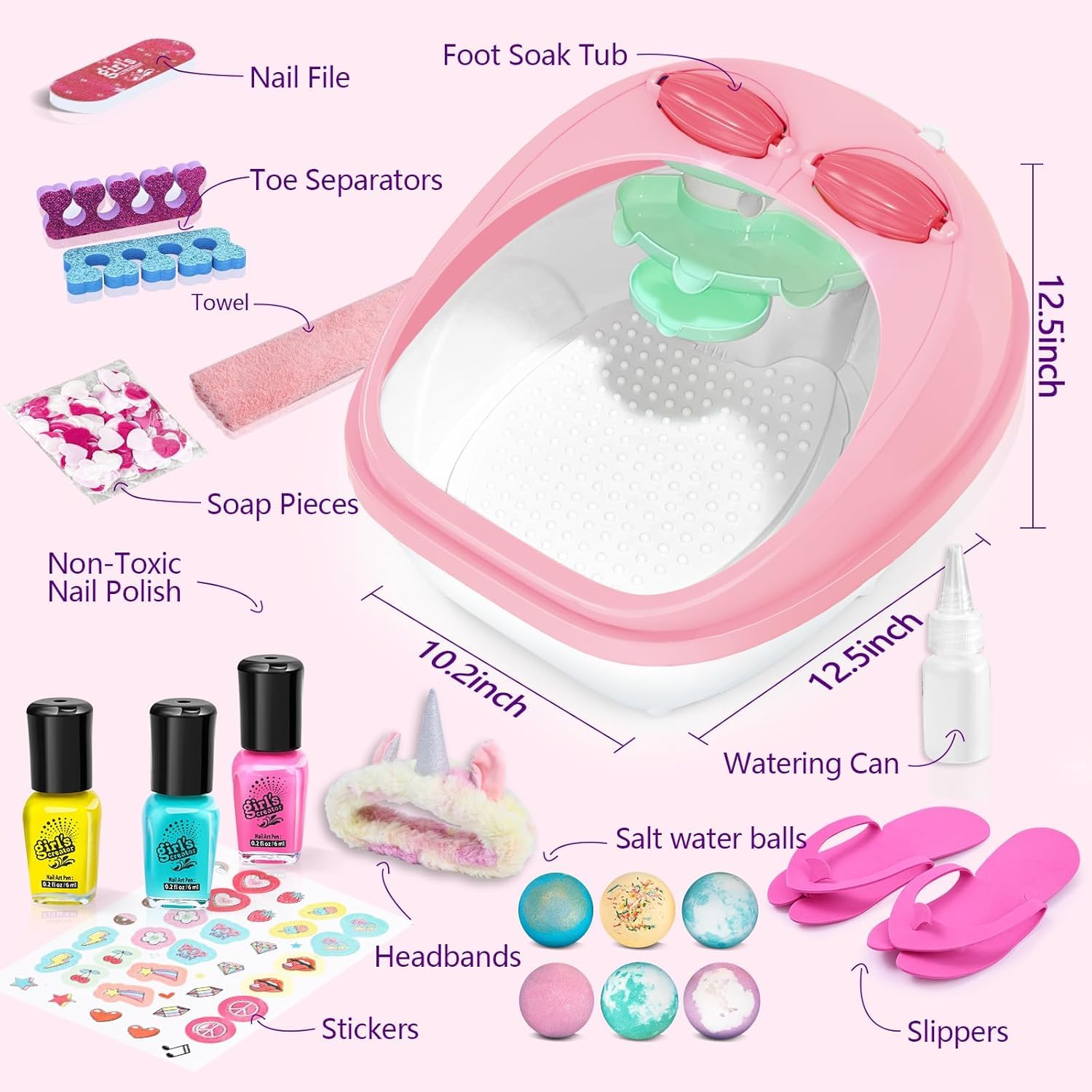 Yoloflix foot spa tub with bubbles inviting soothing home sessions