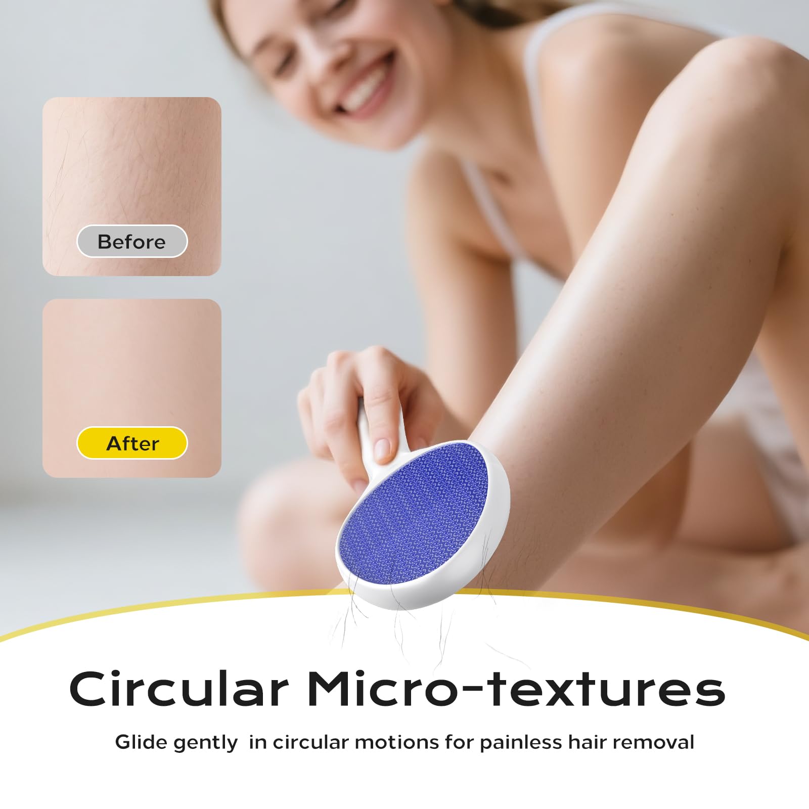 Yomanta foot file easy-clean design rinses quickly after every use.