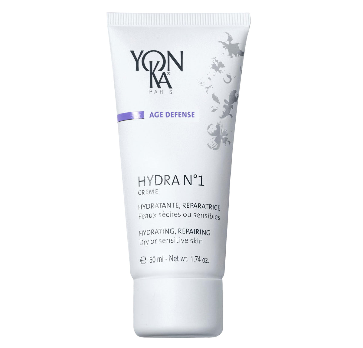 Yon-Ka Hydra N°1 Creme 50ml jar provides rich hydration for dry skin.