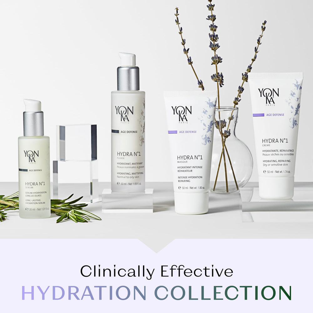 Yon-Ka Hydra N°1 Creme routine image invites daily moisturizer application.
