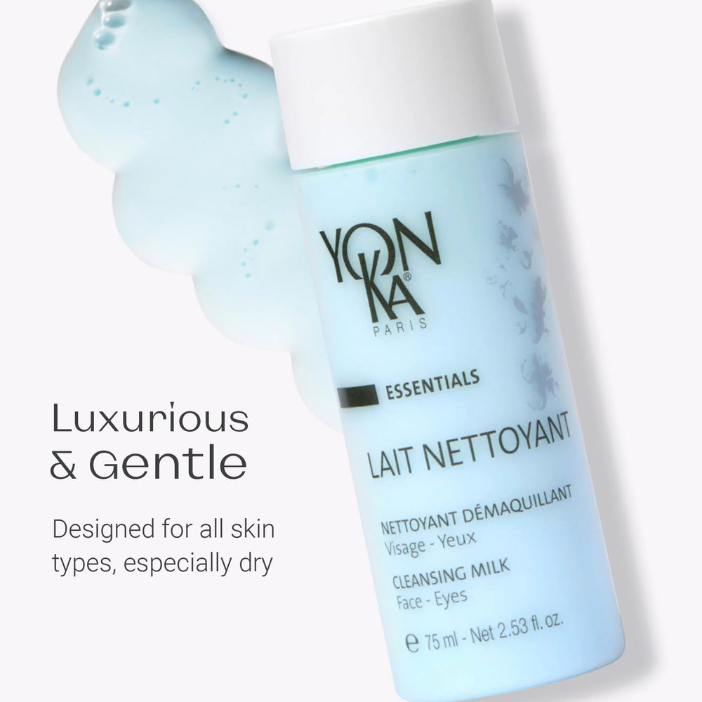 Yon-Ka Lait Nettoyant travel-size pack for convenient skincare on trips