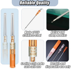 YONGDA catheter needles packaging shows sterile packaging for safe use.