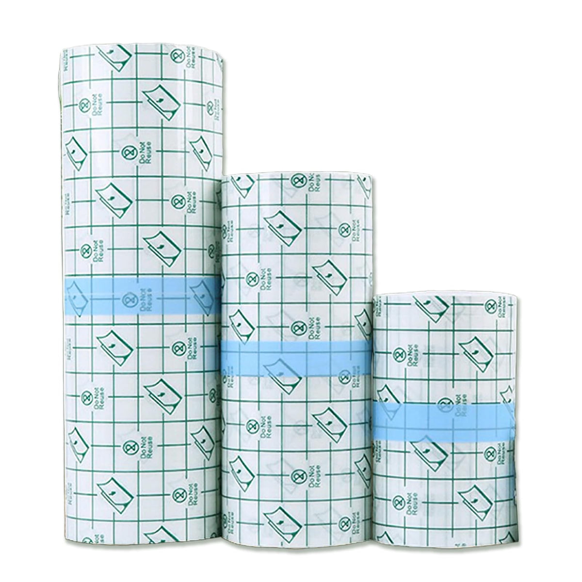 YONGDA tattoo aftercare bandage packaging with three rolls for versatile protection.