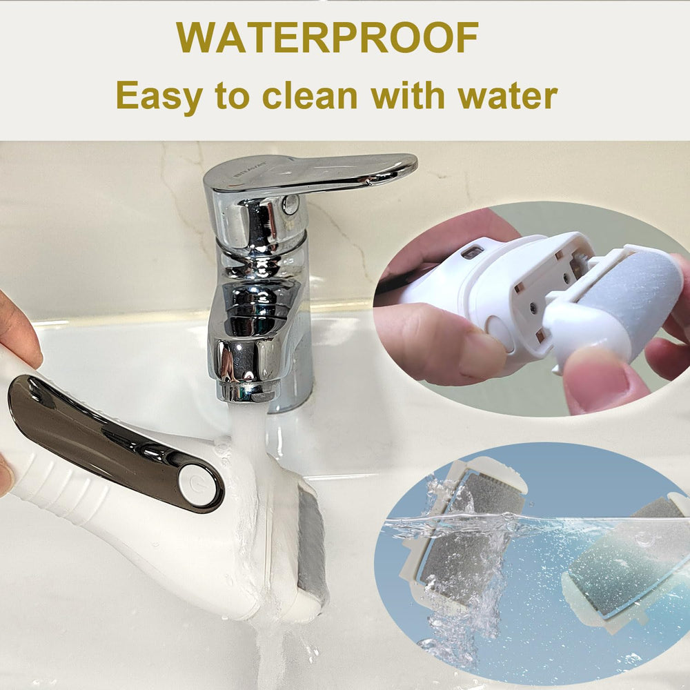 YONGYAO washable grinding heads and cleaning brush emphasize easy hygiene.