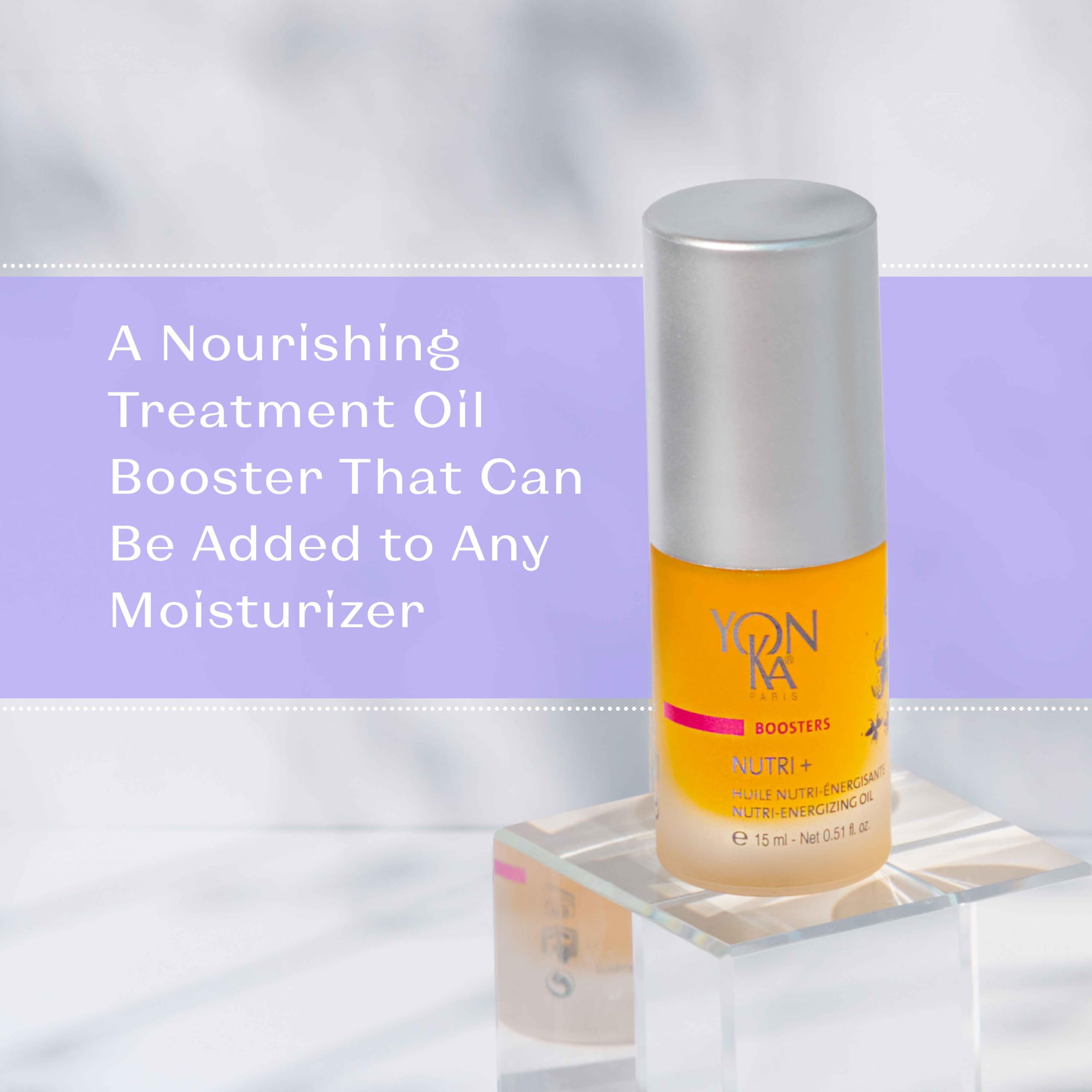Yon-Ka Booster Nutri+ face-application demonstrates easy morning and evening use