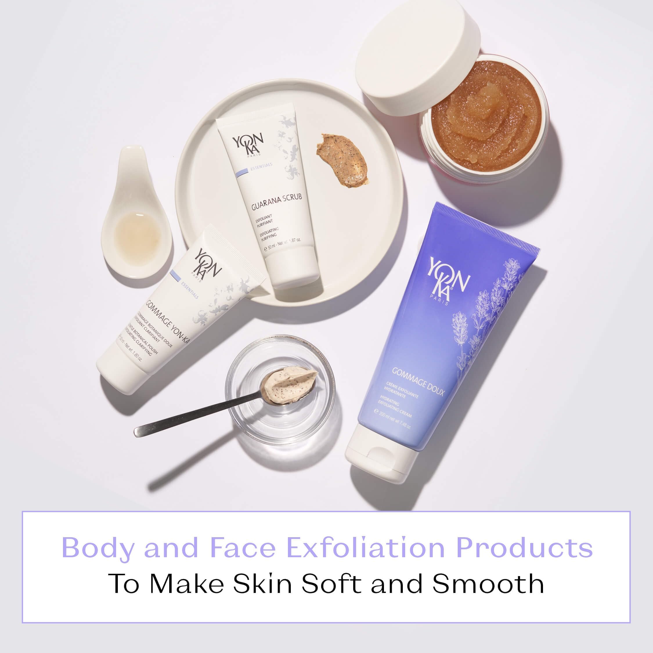 Yon-Ka Gommage Peeling Gel after-use glow and more even-looking skin.