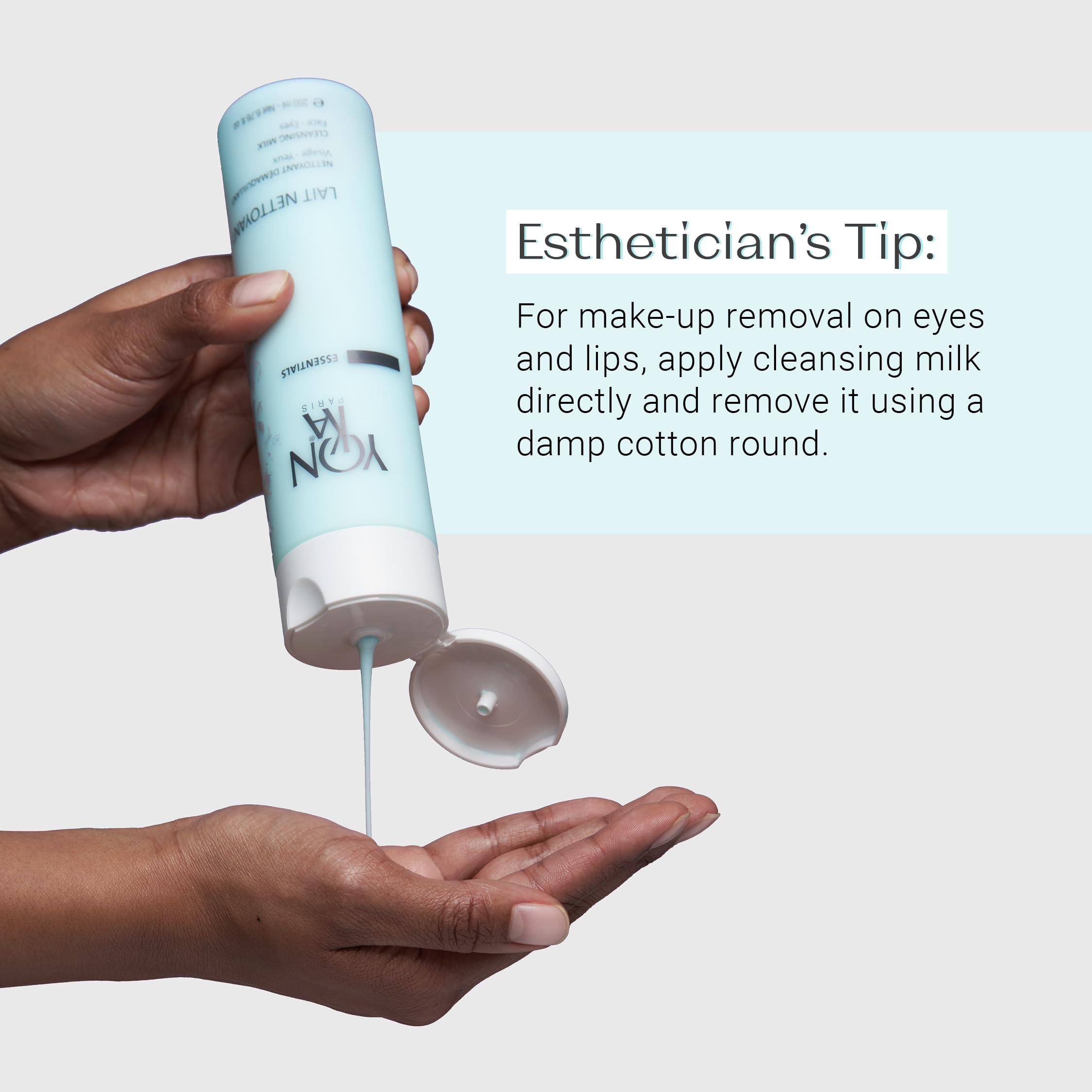 Yonka Lait Nettoyant borneol ingredient emphasizes plant-derived balance.