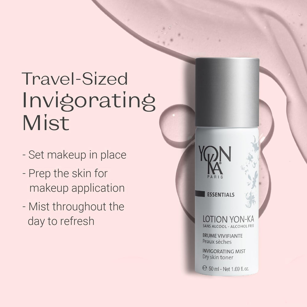 Yon-Ka Lotion PS Toner close-up on pore-refinement and even-toned skin potential.