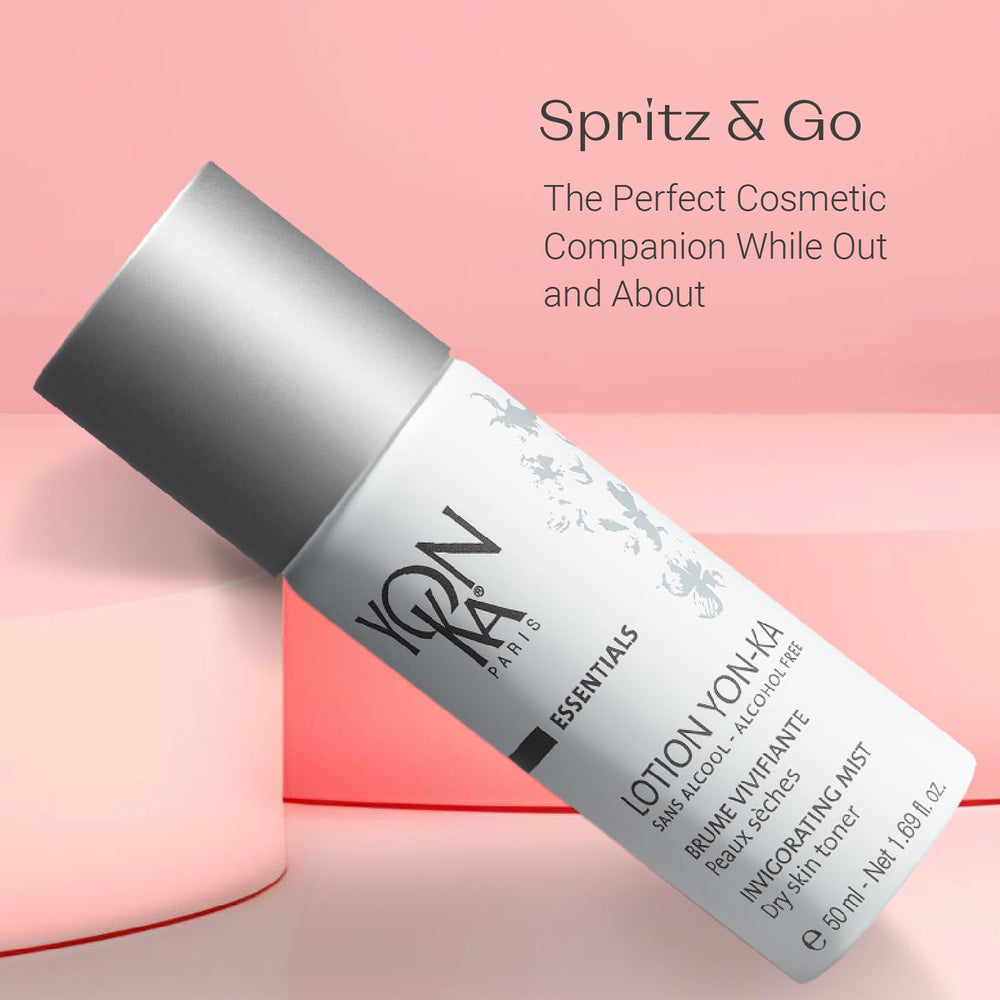 Yon-Ka Lotion PS Toner travel-size 1.6oz showcased for on-the-go skincare.