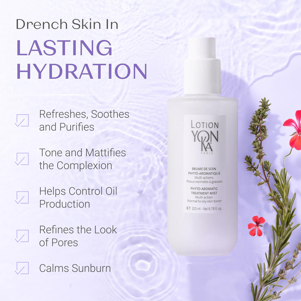 Yonka Lotion PNG Toner aloe vera detail suggests soothing hydration