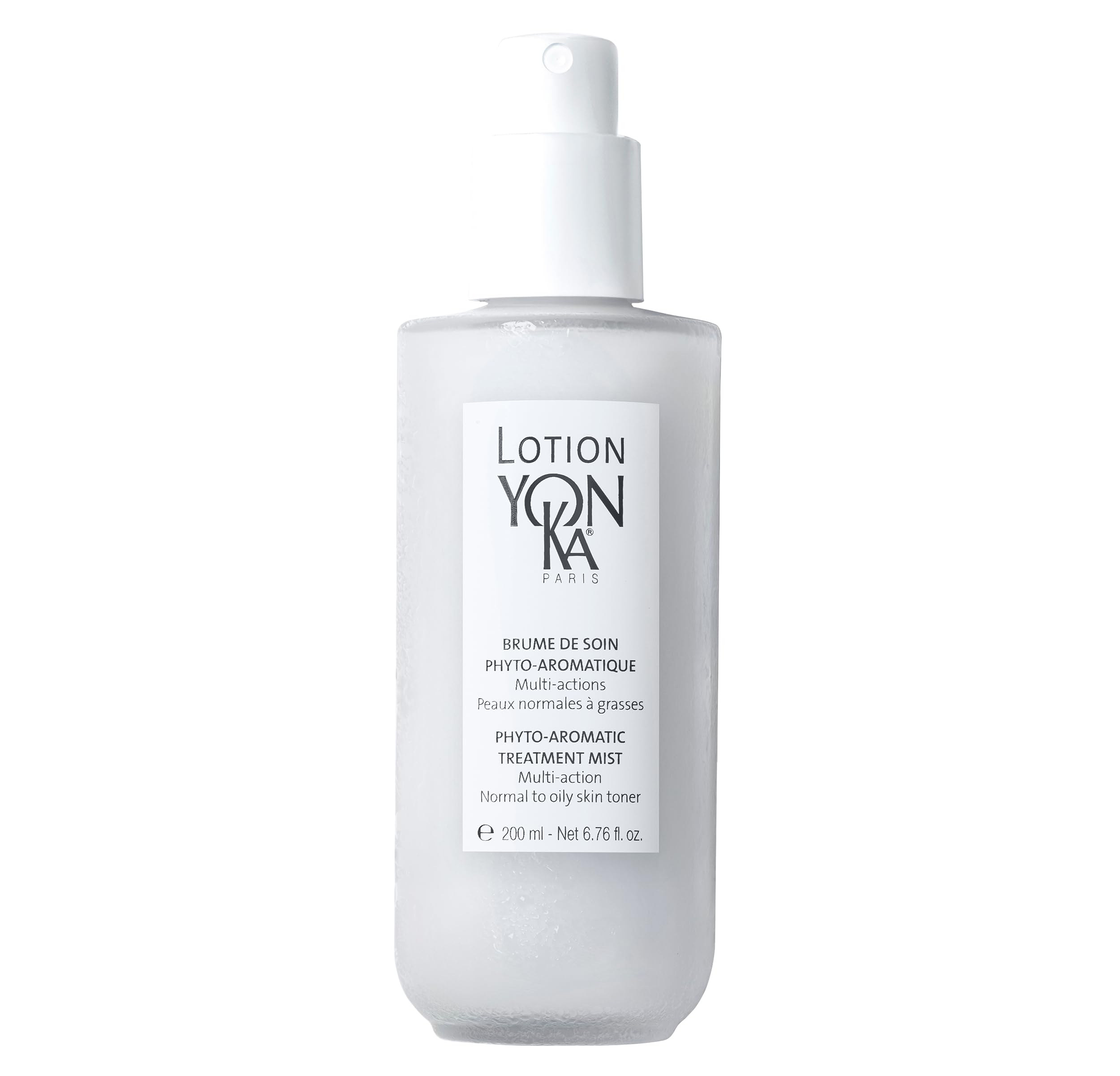 Yonka Lotion PNG Toner bottle closeup shows refreshing hydration