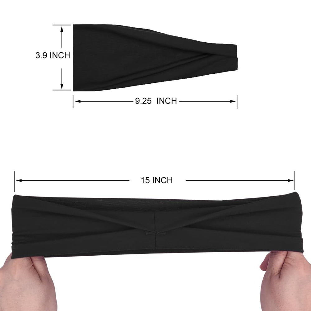 YONUF fashion headbands 6-pack packaging highlight value and convenience.