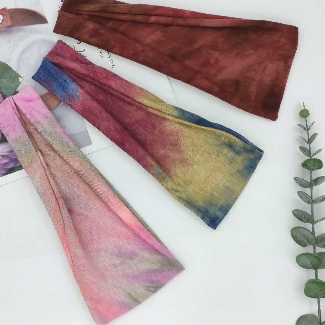 YONUF multi-color headbands ideal for daily wear and makeup routines