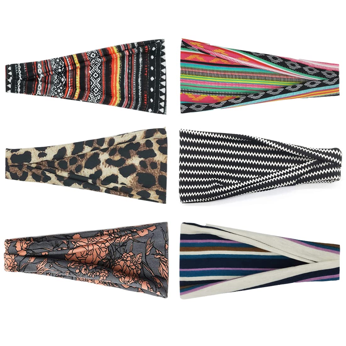 YONUF headbands machine washable care-friendly for repeated use.