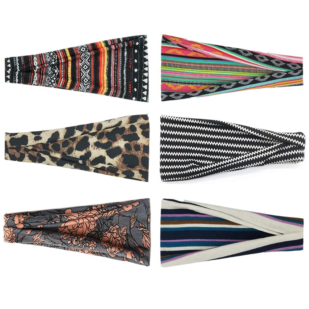 YONUF headbands machine washable care-friendly for repeated use.