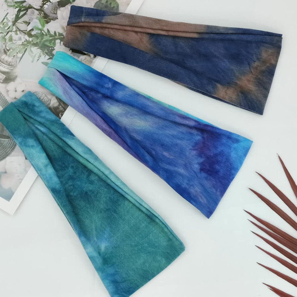 YONUF color pack headbands, versatile for workouts and casual outfits