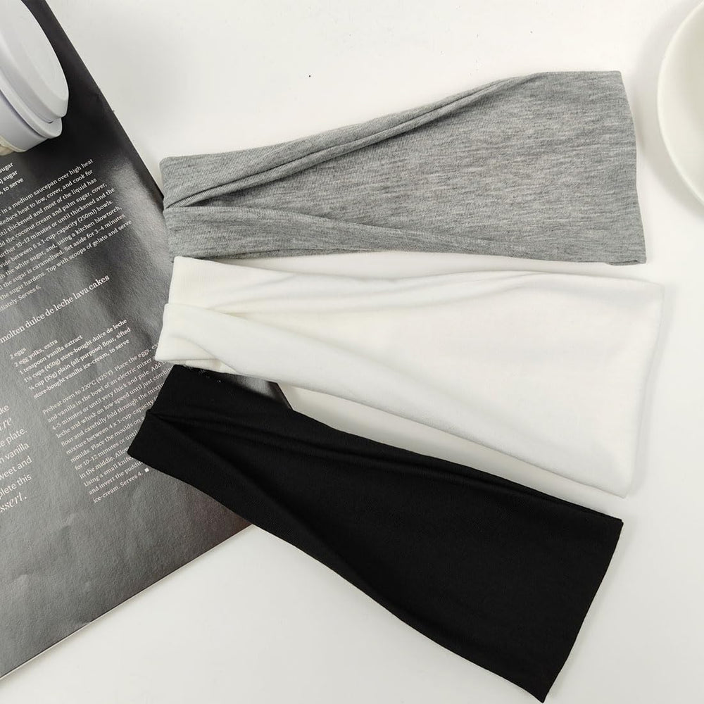 YONUF headbands size-fit stretch shows wide-to-narrow style options.