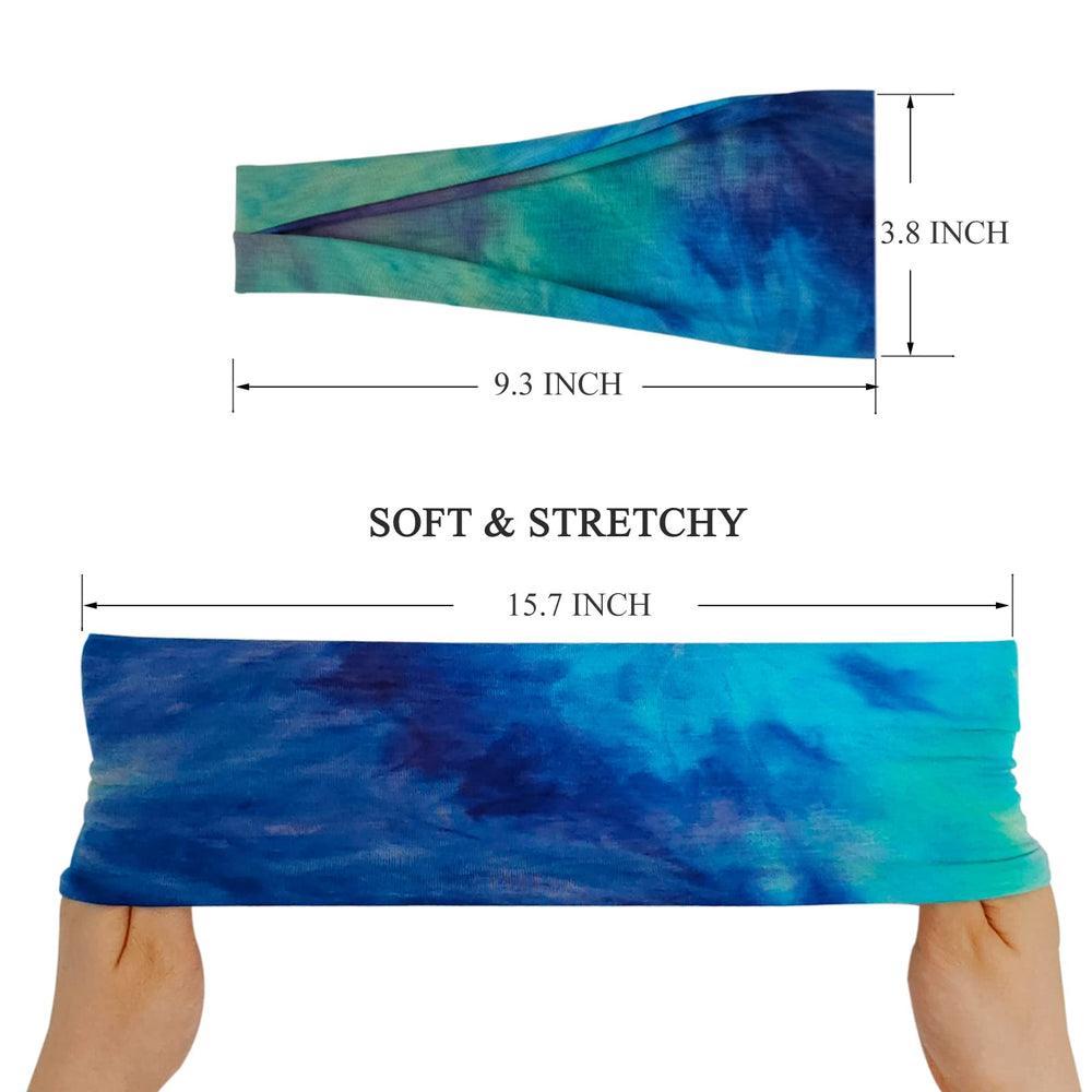 YONUF headbands care, machine washable fabric stays soft