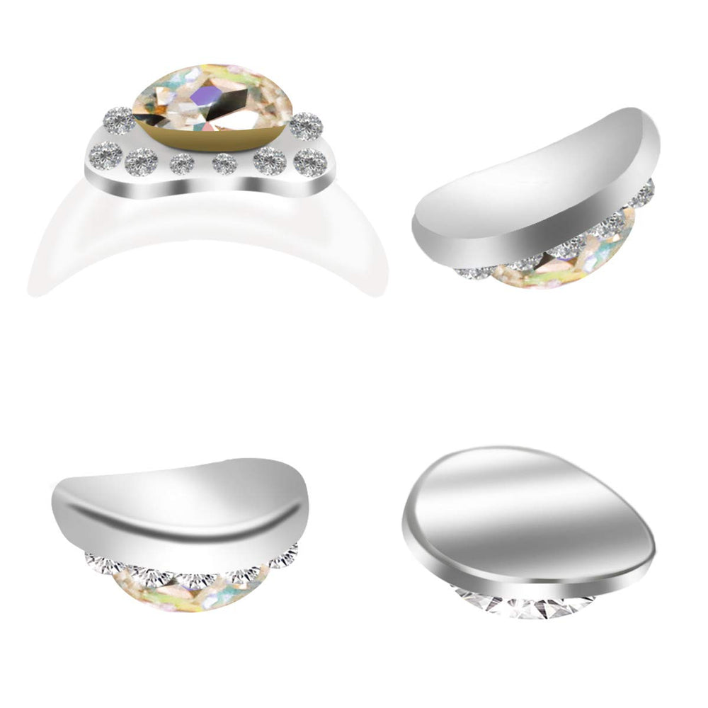 YOOCUS 3D nail art decoration pack offering flexible options for multiple designs.