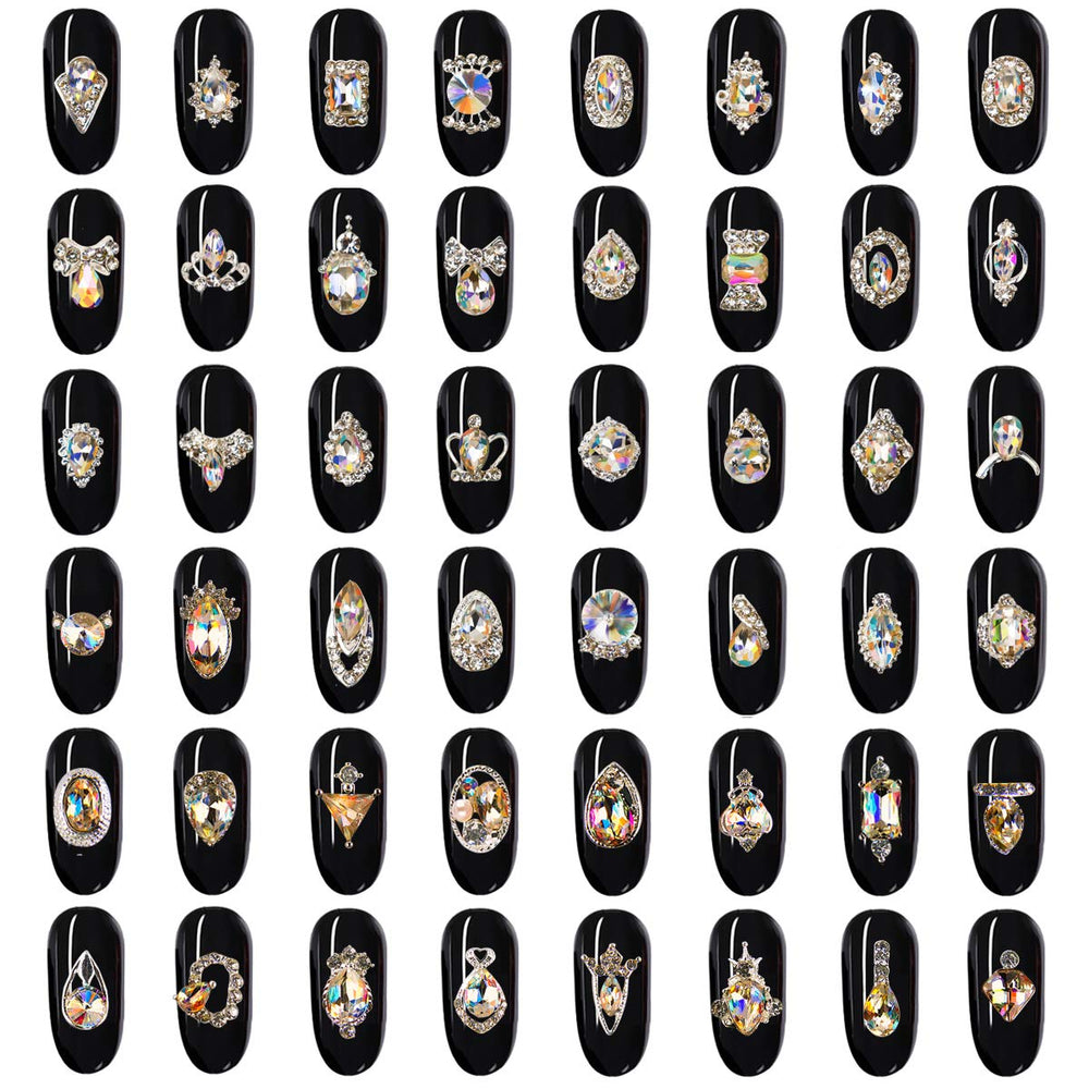 YOOCUS crystal nail gems glass brilliance for premium nail designs and long-lasting shine.