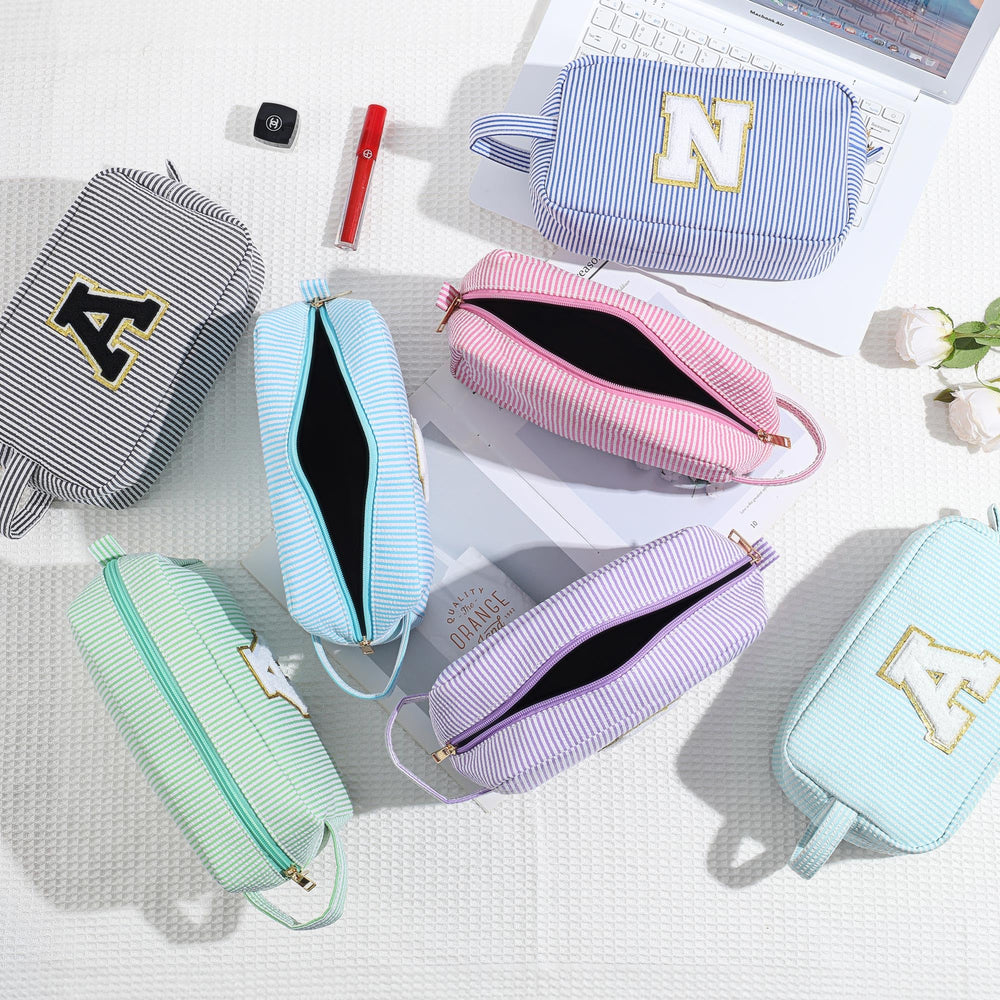 YOOLIFE Initial Cosmetic Bag care guidance with hand-wash reminder