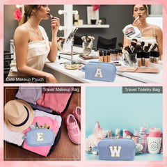 YOOLIFE Initial Makeup Bag color options display styles to suit you.